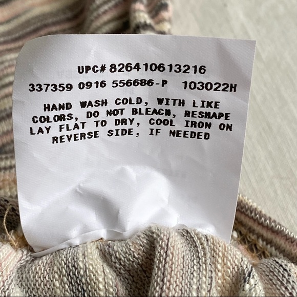 I.N. San Francisco Neutral Heathered Lace Insert Ruched Knit Sweater Top - Picture 13 of 14